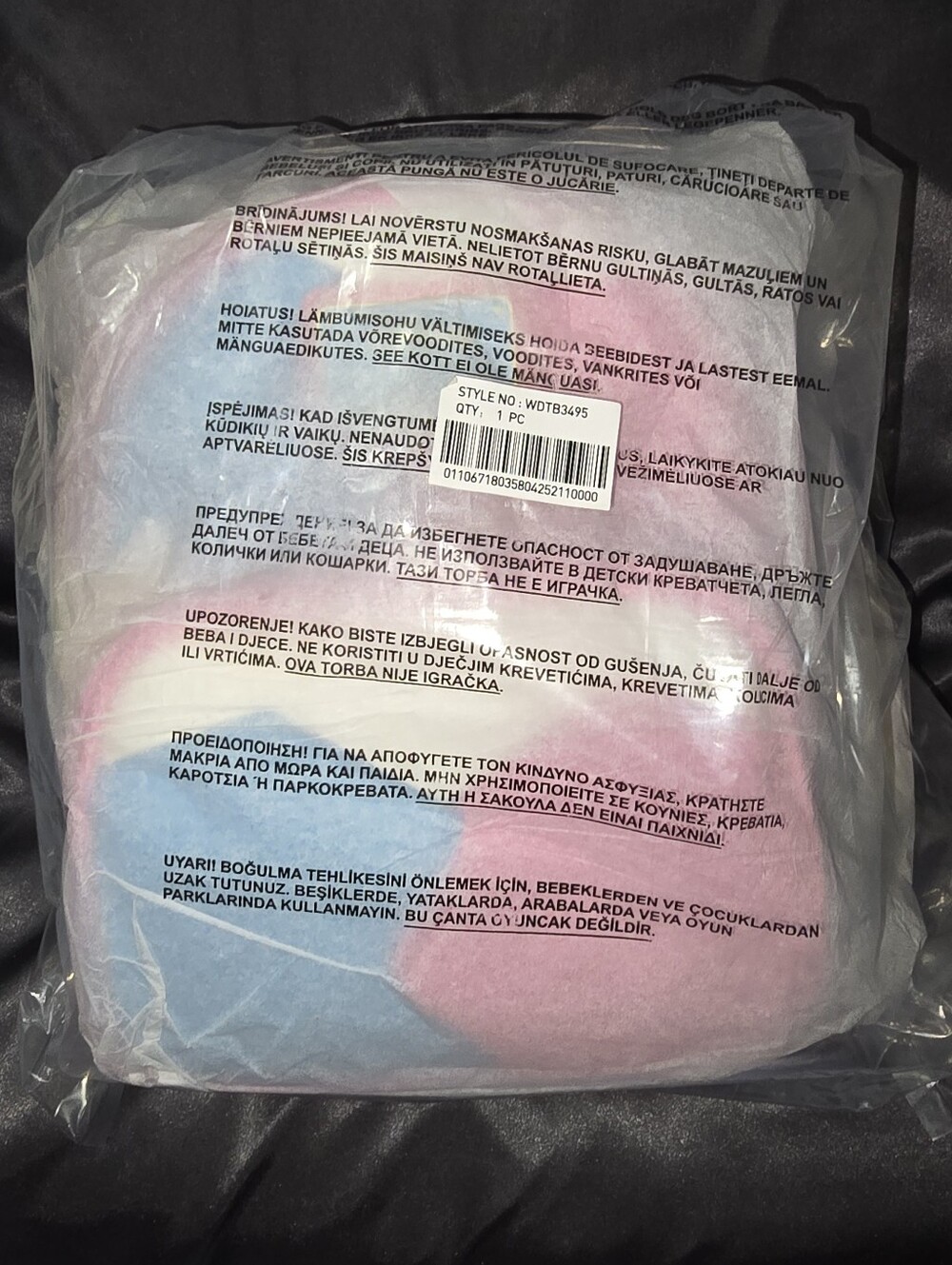 Make it Pink Make it Blue Sleeping Beauty Convertible Loungefly Mini Backpack
